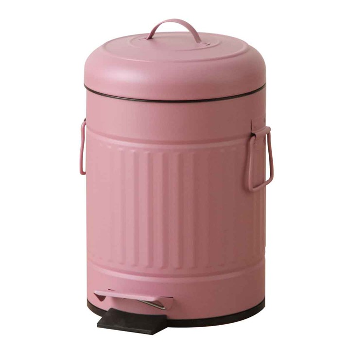 ゴミ箱 ふた付き おしゃれ コンパクトサイズ スチール ペダルペール 5L