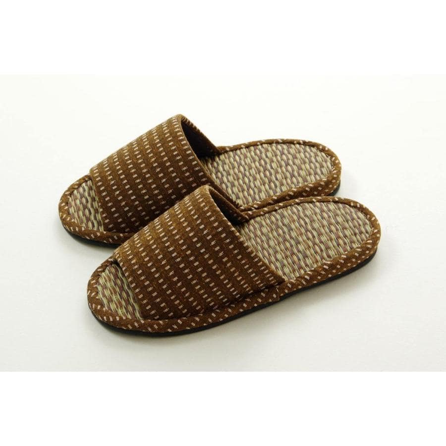 スリッパ い草 国産 久留米織かすみ M L サイズ 5色 メンズ レディース