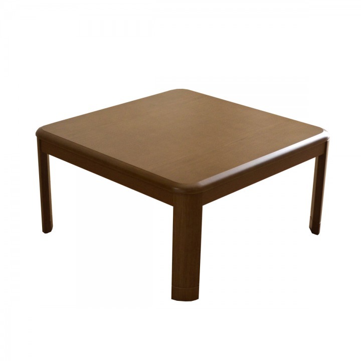 こたつ テーブル 正方形 こたつ台 家具調木製こたつ台 サイズ：80×80cm こたつテーブル こたつ本体 コタツ 木目 炬燵 一人暮らし 新生活 返品不可 おしゃれ｜i-s｜03