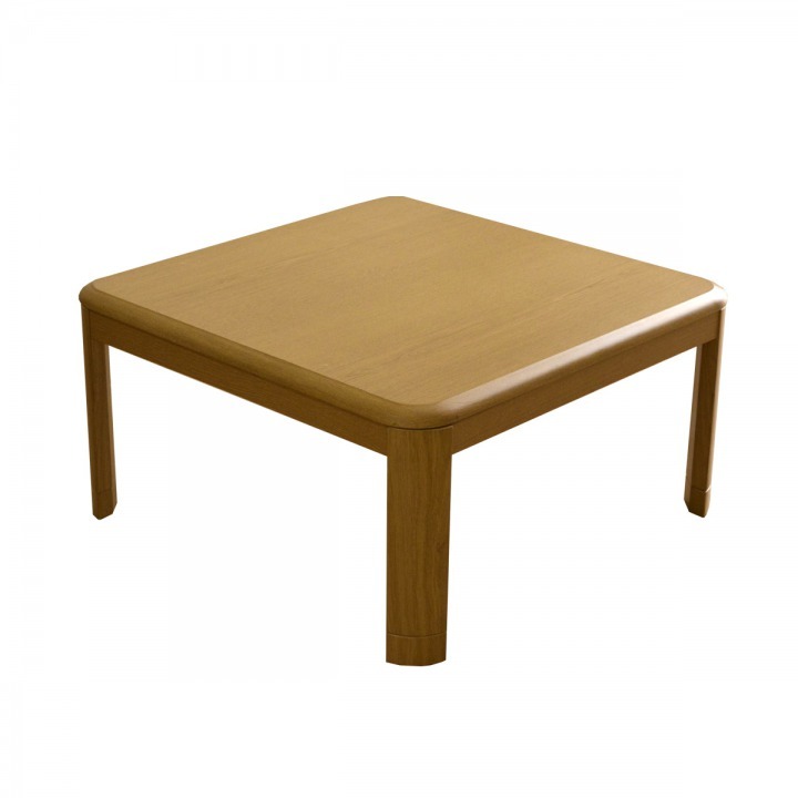 こたつ テーブル 正方形 こたつ台 家具調木製こたつ台 サイズ：80×80cm こたつテーブル こたつ本体 コタツ 木目 炬燵 一人暮らし 新生活 返品不可 おしゃれ｜i-s｜02