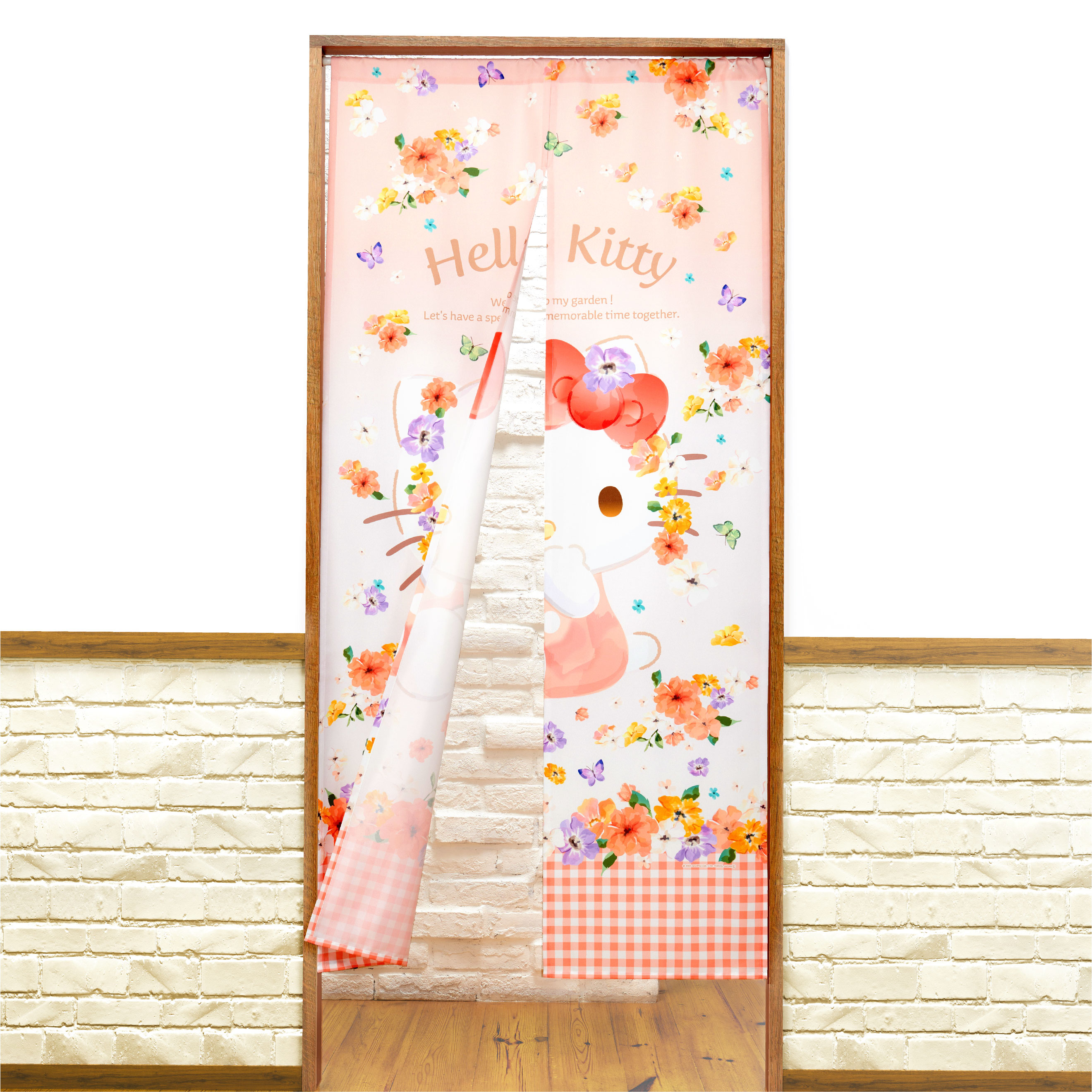 ハローキティ のれん パステルビビット 85×175cm サンリオ