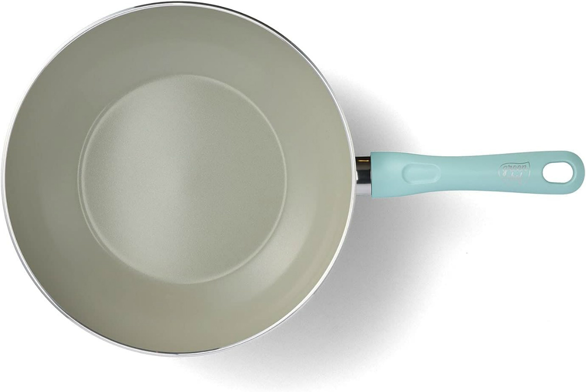 GREEN CHEF GREENPAN グリーンシェフ アースカラー ウォックパン 28cm