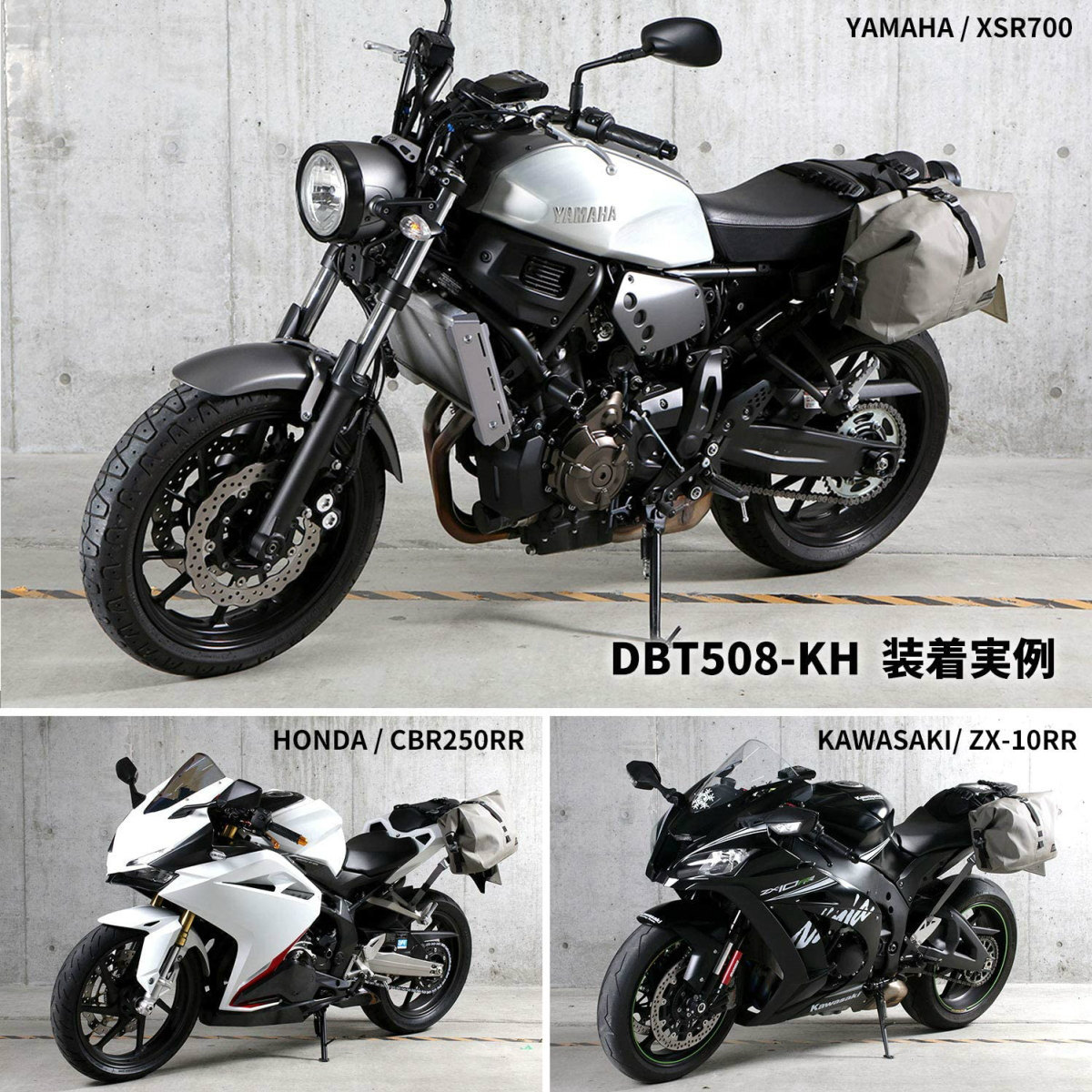 Doppelganger ドッペルギャンガー ターポリンシングルサイドバッグ 超歓迎された Dbt508 Kh 容量14l 片持ち装着のバイク用防水バッグ カーキ