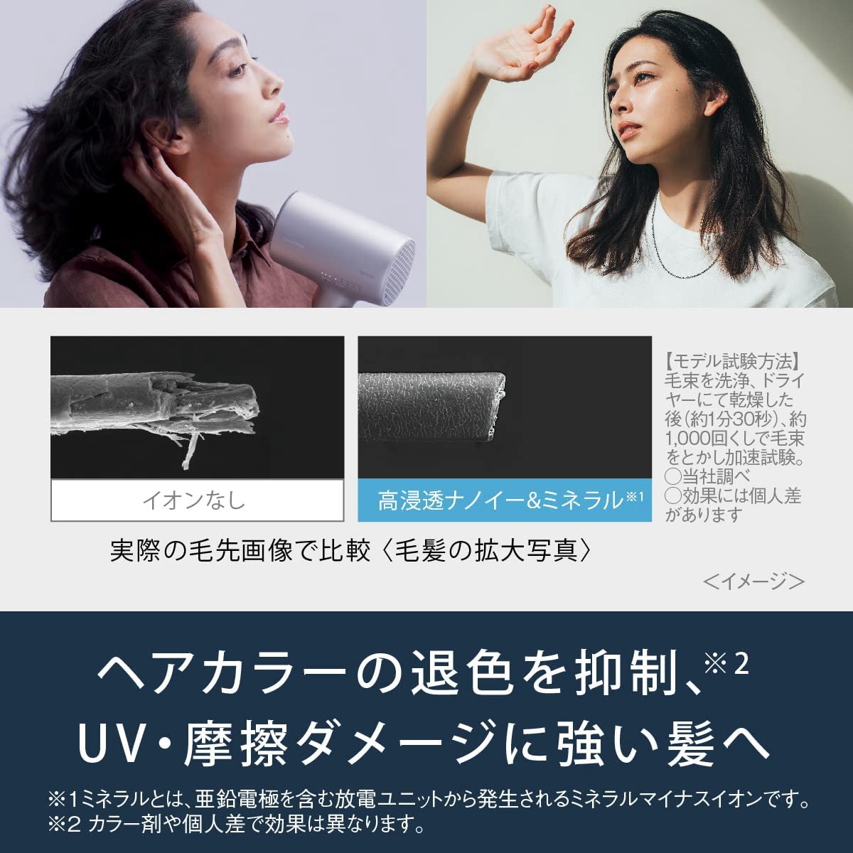 未使用品】Panasonic パナソニック ヘアドライヤー ナノケア EH-NA0J-A