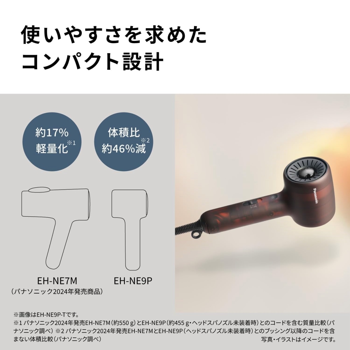 イオニティ パナソニック ヘアドライヤー EH-NE9P-G グラスグリーン W