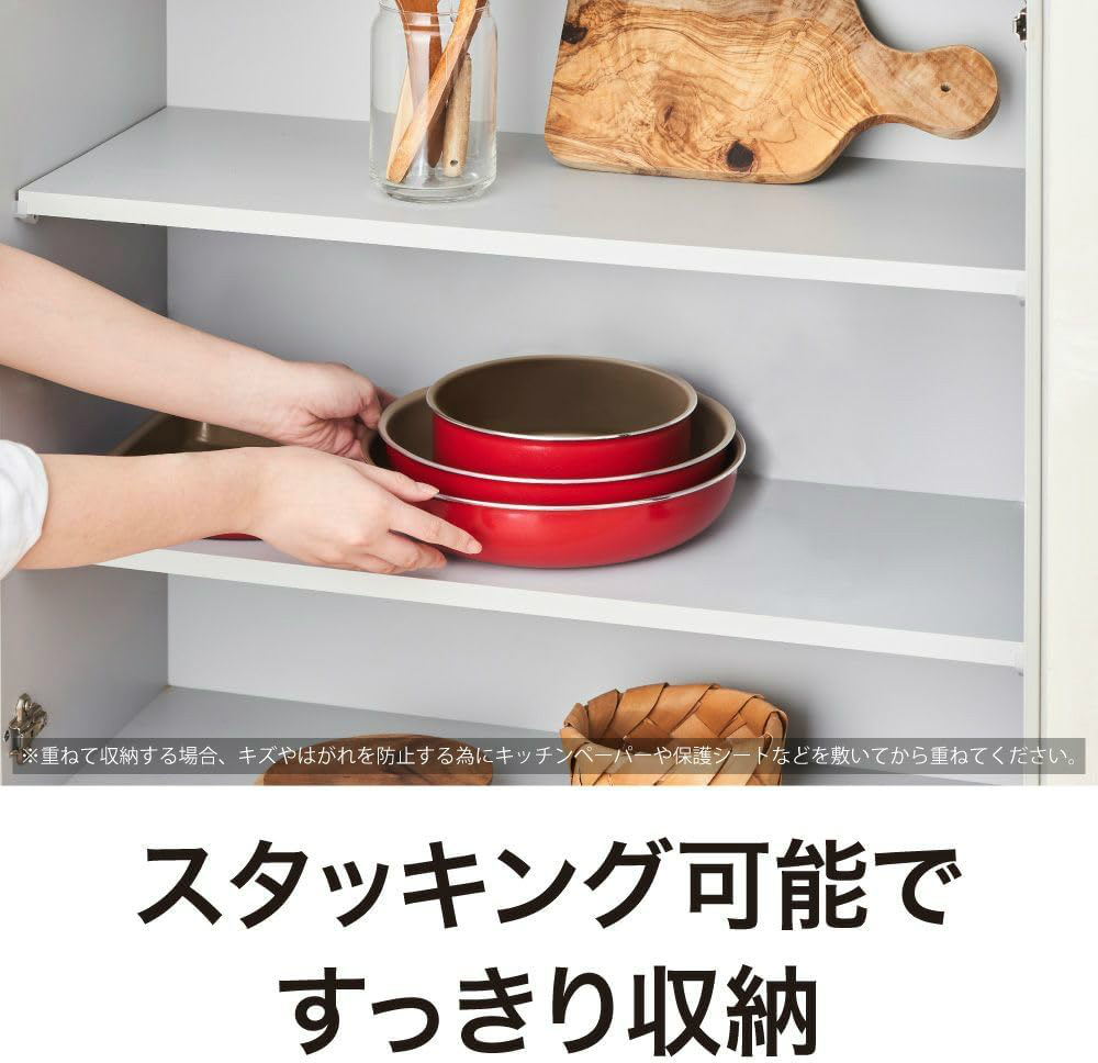 evercook 【500日保証】evercook 選べるIH 8点セット EIST8RD2 | IH