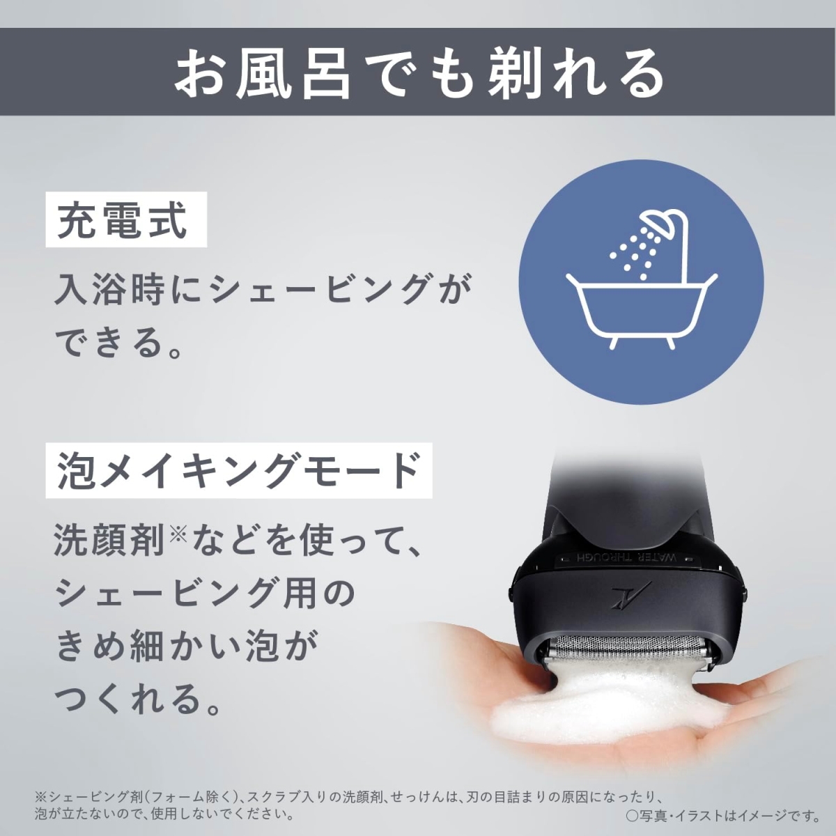 Panasonic ES-L340W-K メンズシェーバー Panasonic ES-L340W-K メンズシェーバー ラムダッシュ 3枚刃 黒