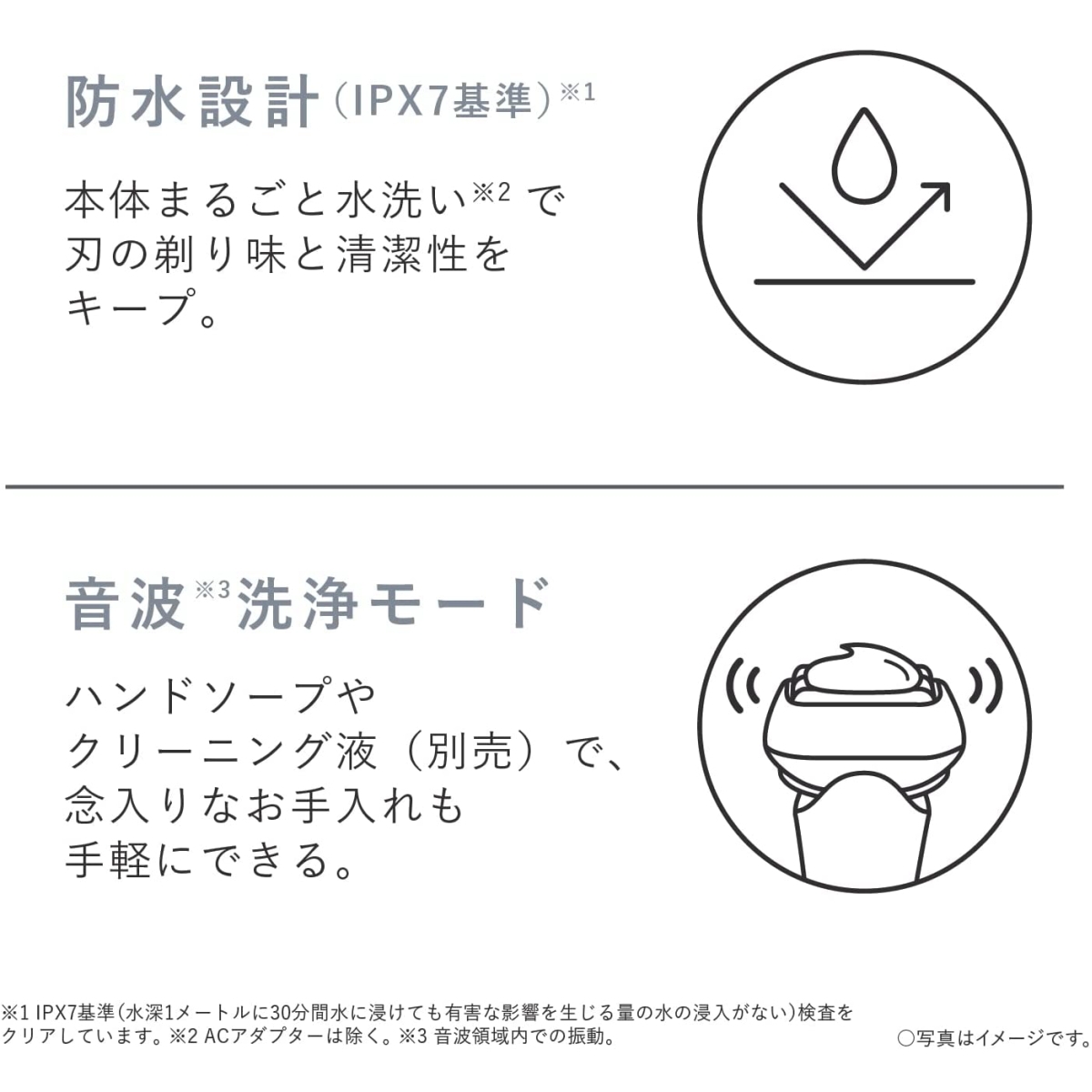 パナソニック スキンケアシェーバー ラムダッシュ ES-MT22-S 3枚刃 お