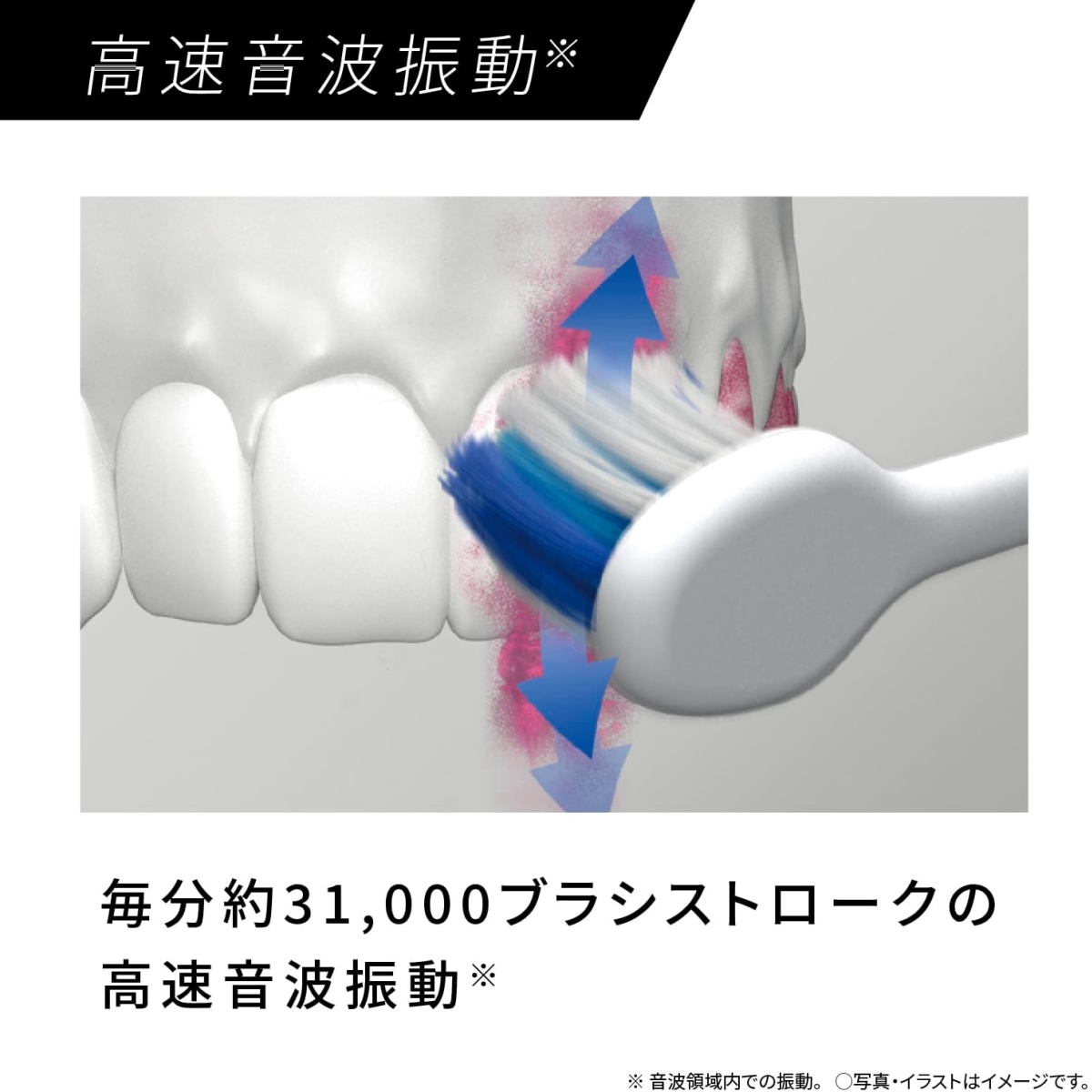 Doltz パナソニック 音波振動ハブラシ ドルツ EW-DM74-W 白