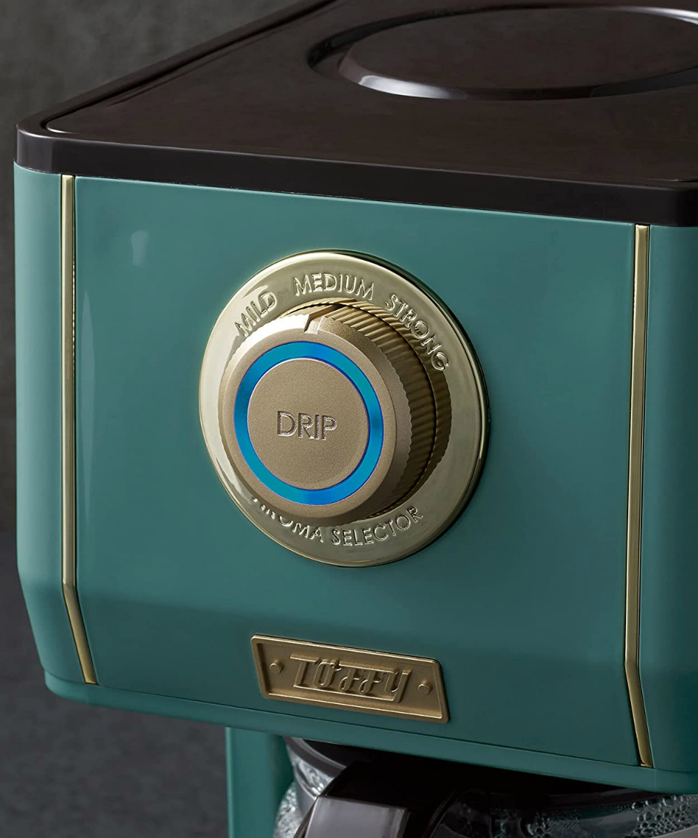 Toffy　アロマドリップコーヒーメーカー K-CM5-SG スレートグリーン Toffy アロマドリップコーヒーメーカー K-CM5-SG スレート