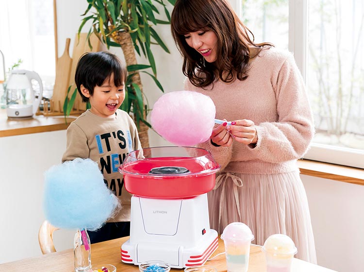 わたあめ LITHON（ライソン） わたあめ屋さん レッド | KDCC-006R わたあめ