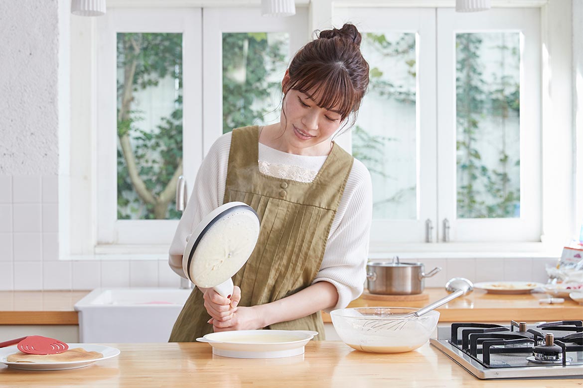 LITHON（ライソン） ハンディクレープメーカー | KDDE-003W プレート