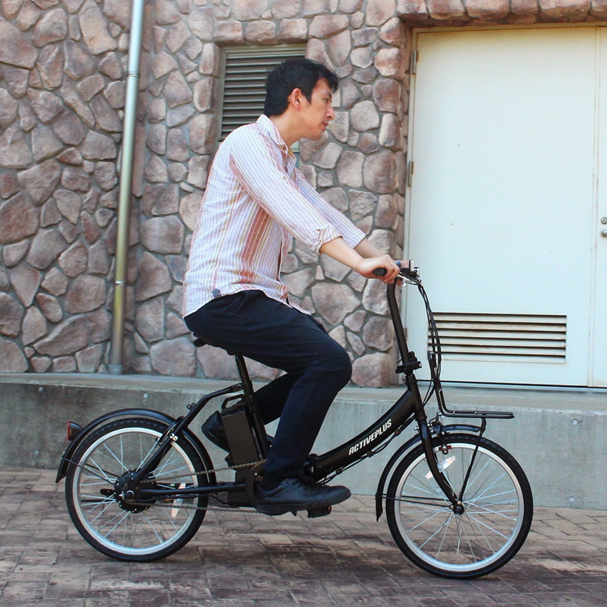 電動アシスト自転車 ノーパンク 折畳み自転車 20インチ