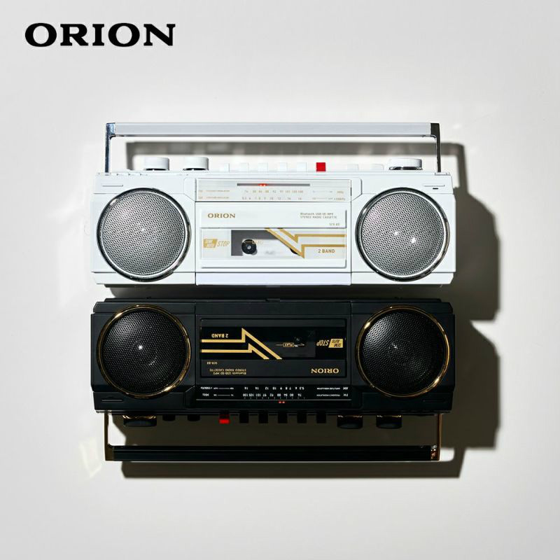 ORION オリオン Bluetooth機能搭載 ステレオラジカセ SCR-B3 BK 