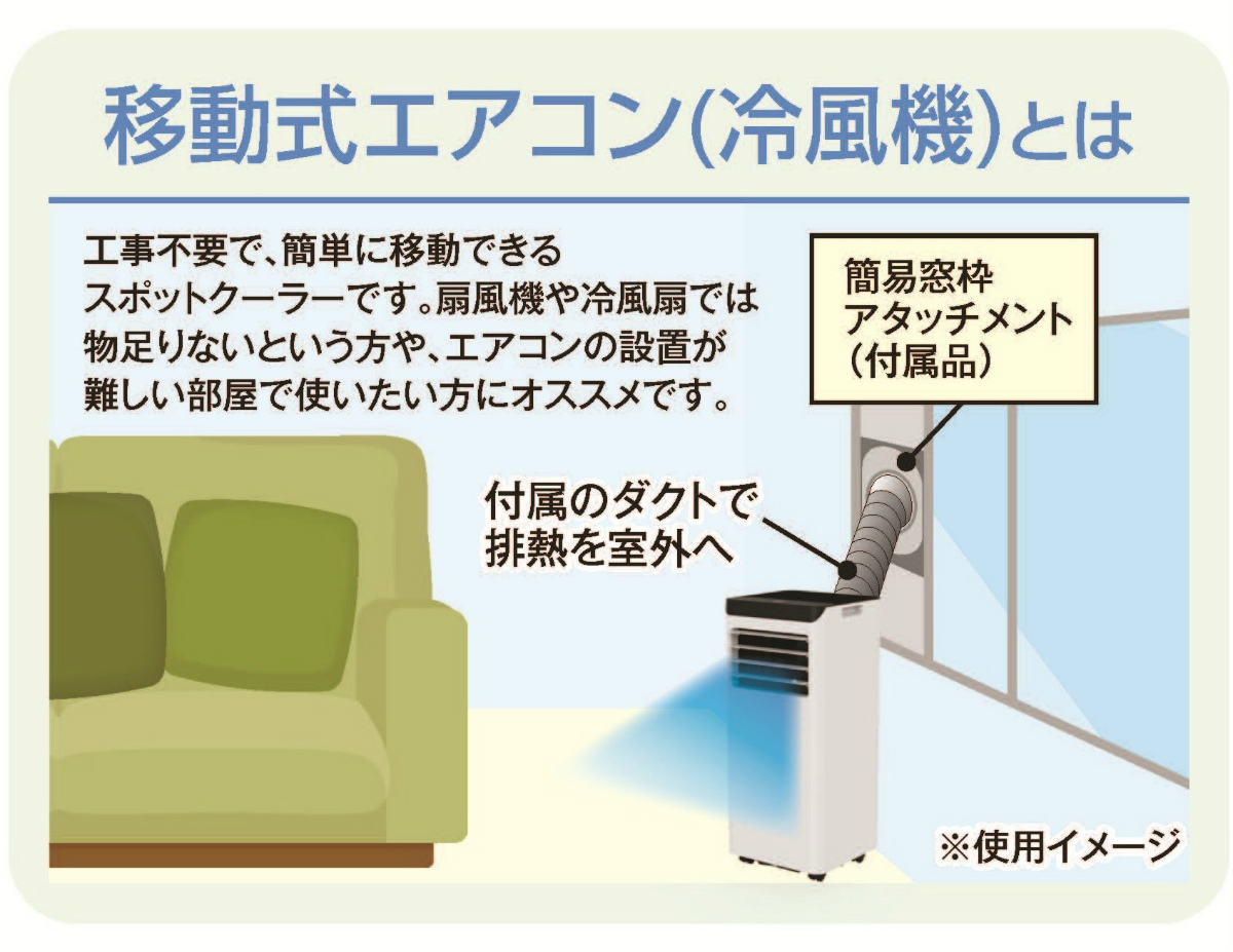 S.Kjapan 【2026年モデル】SKJ-KY35A 冷房専用 エスケイジャパン 移動