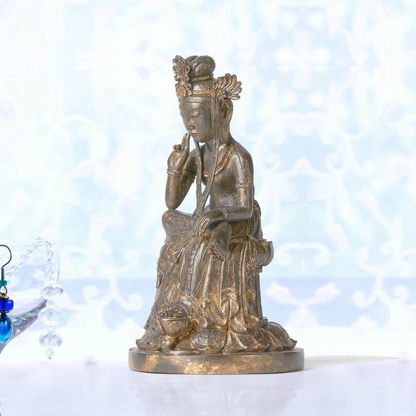 金銅弥勒 | こんどうみろく 約110(H)×63(W)×63(D)mm 135g イスム