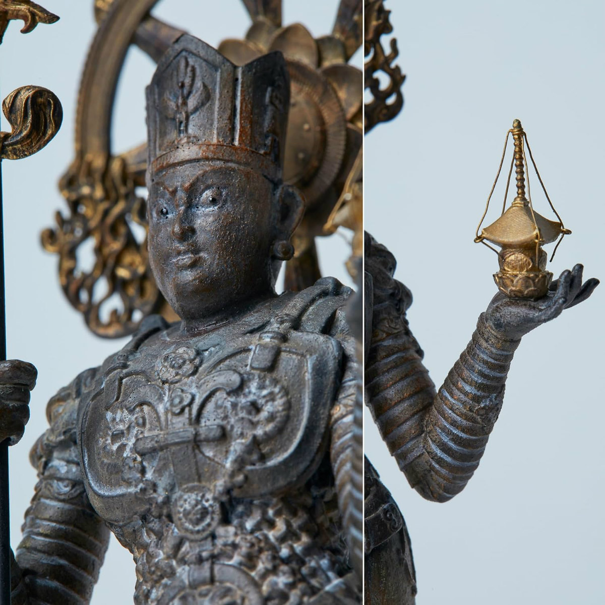 isumu TanaCOCORO[掌] 兜跋毘沙門天 とばつびしゃもんてん 約200mm