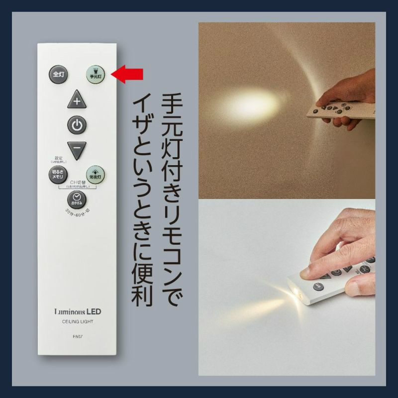 Luminous LED [5年保証] LuminousLED ルミナス 停電検知 クリア枠 LED