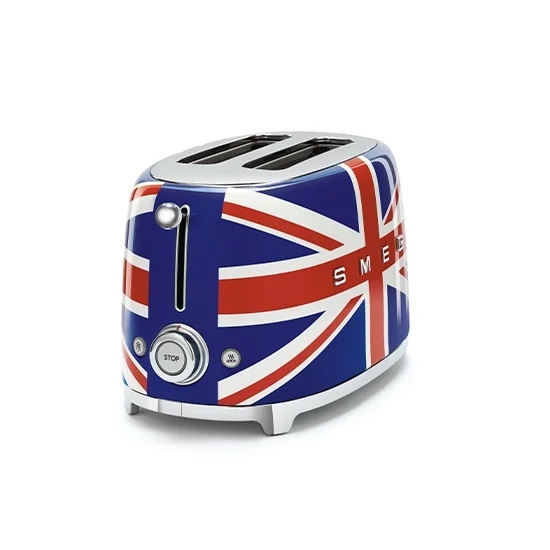 SMEG レトロシリーズ TOASTER ユニオンジャック TSF01UJJP SMEG（スメッグ）ポップアップトースター TSF01UJJP ユニオン