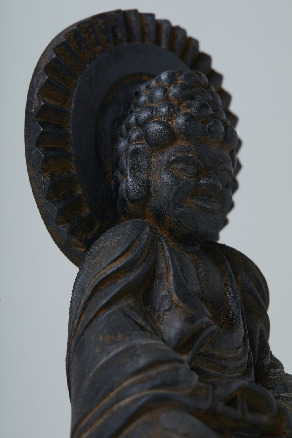 WOOD 阿弥陀如来 | あみだにょらい 約123(H)×49(W)×49(D)mm 68g