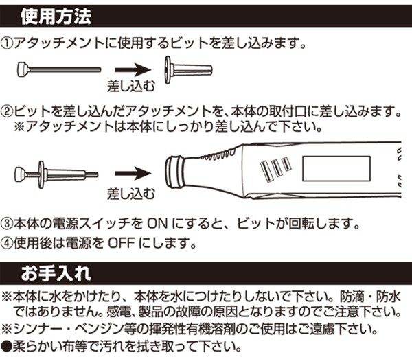 送料無料/定形外 ホビールーターセット 本体 金属ビット5種 砥石5種