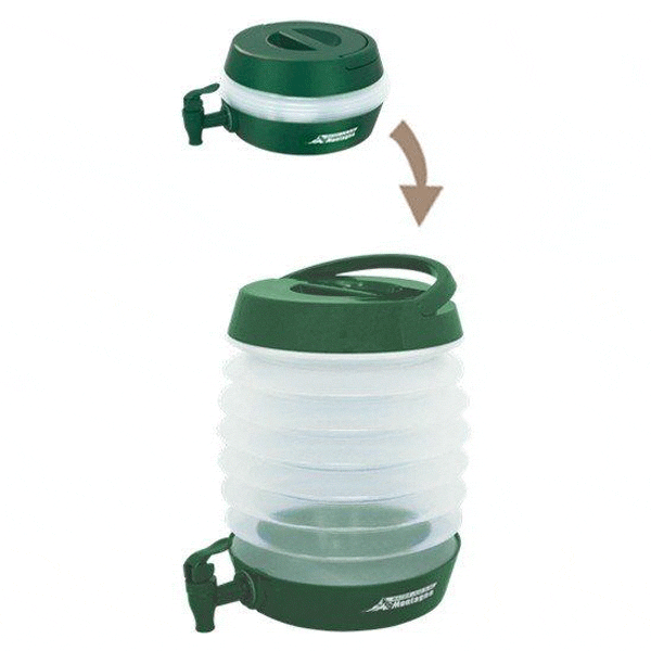 ウォータージャグ 大容量 5.5L 折りたたみ ウォータータンク レバー式