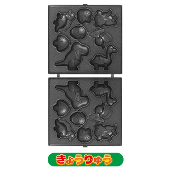 ベビーカステラメーカー用 付け替えプレート 選べる3種 動物園 水族館