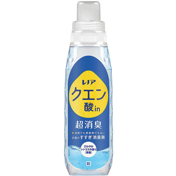 レノア クエン酸in 超消臭 3本セット すすぎ消臭剤 本体 1290mL 860mL 430mL P＆G さわやかシトラスの香り フレッシュグリーンの香り N◇ 3本/超消臭｜i-shop777｜02