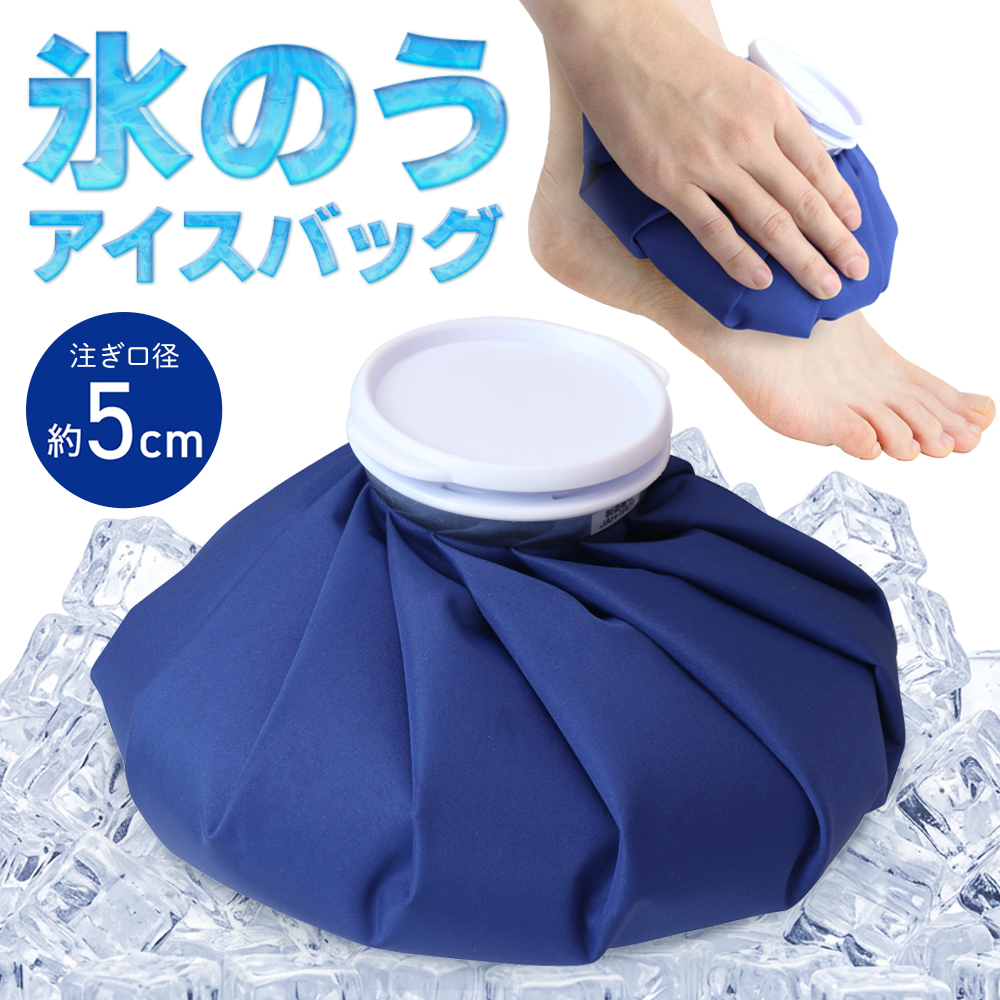 氷のう アイシングバッグ 氷嚢 アイスバッグ Mサイズ クールダウン