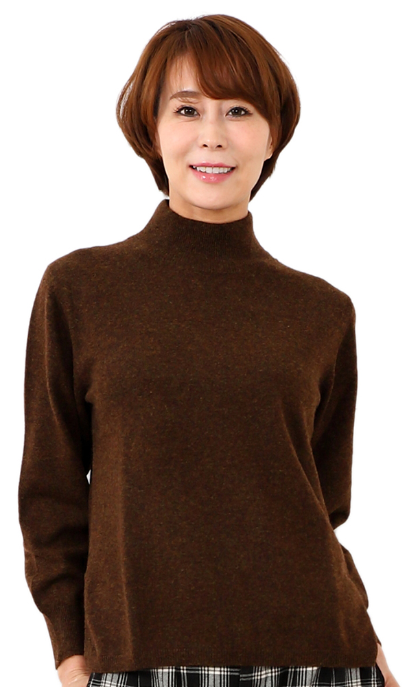 送料無料】【カシミヤ100％試験鑑定証明済】レディース ハイネック