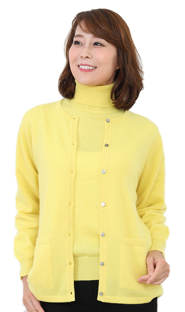 100%カシミヤニットカーディガン（新品）の通販 by J's shop｜ラクマ