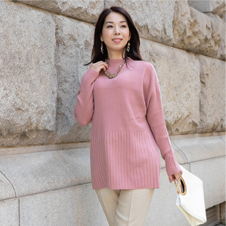 【カシミヤ１００％試験鑑定済】【送料無料】カシミヤ１００％チュニックセーター（M〜L)(1718) 楽天市場】【送料無料】【カシミヤ100％ 試験鑑定済