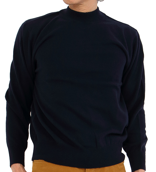 送料無料】【カシミヤ100％試験鑑定証明済】メンズ ハイネック