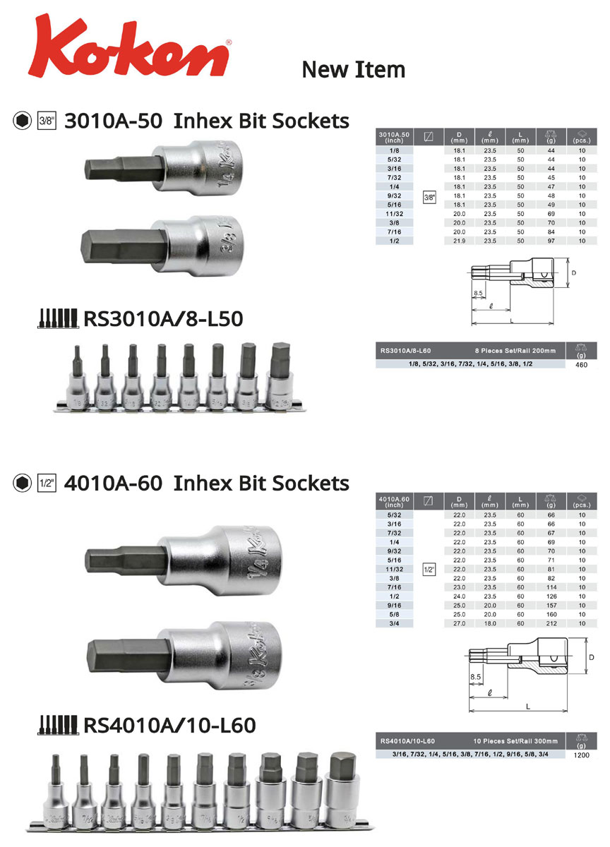 Ko-ken（コーケン） Ko-ken 4010A-60-9/32 1/2