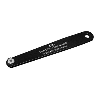 ANEX 6103 薄型 スリムオフセット 極薄 六角レンチ 2.5mm （極薄ヘッド高10mm） | ANEX