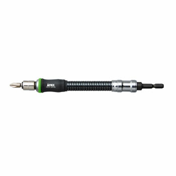在庫数1 ANEX AFS200 充電/電動ドライバー 用 インパクト対応強力型フレキシブルシャフト 全長200mm | ANEX | 01