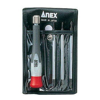 ANEX (+)(-) 精密ドライバーセット ビット差替式 +000 +00 +0 ANEX (+)(-) 精密ドライバーセット ビット差替式 +000 +00 +0
