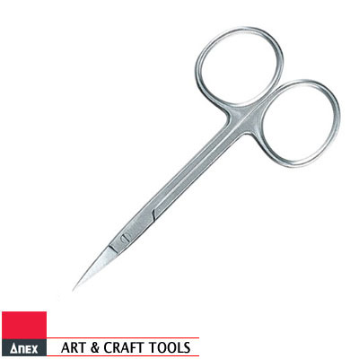 在庫数1 ANEX 190 ステンレス製 手芸 クラフト 用 ミニ 精密ハサミ