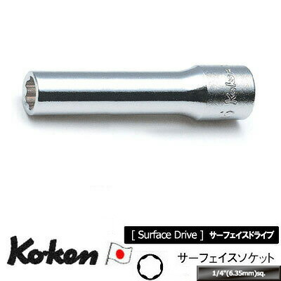 Ko-ken 2310M13 1/4" T[tFCX fB[v\Pbg 13mm R[P/RH