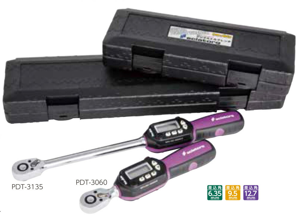 Pro-Auto PDT-3060 新型デジタルトルクレンチ　3/8"x60Nm |  | 05