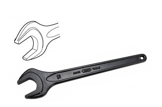 旭金属工業 ASAHI SS46 丸形 片口スパナ JISH強力級 46mm ASH アサヒ