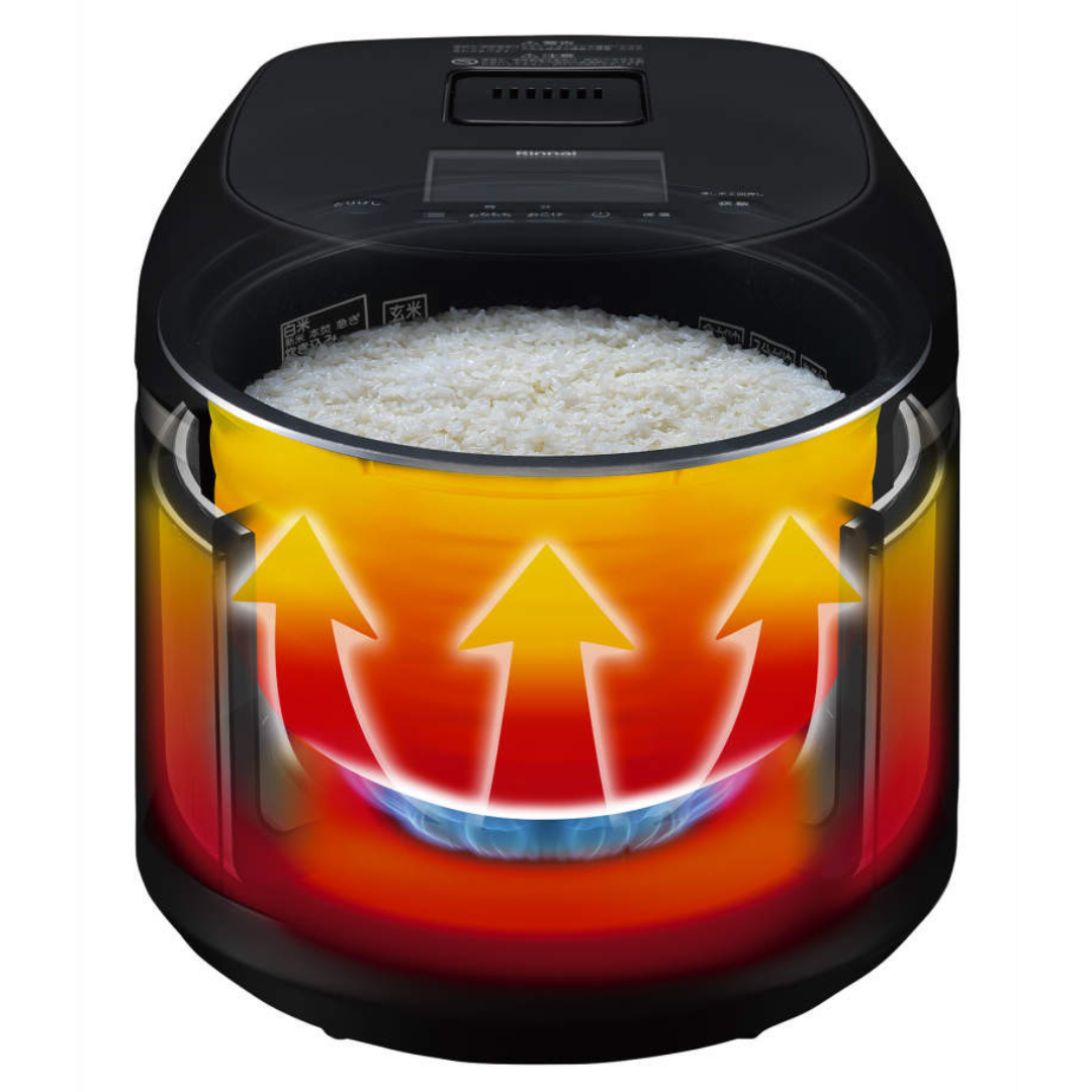 選べるガスコード】 リンナイ ガス炊飯器 直火匠 5.5合 11合 一升 家庭