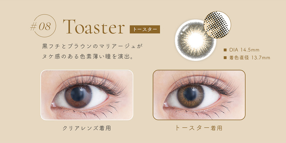 ジェニッシュUV GENISH トースターレンズ詳細