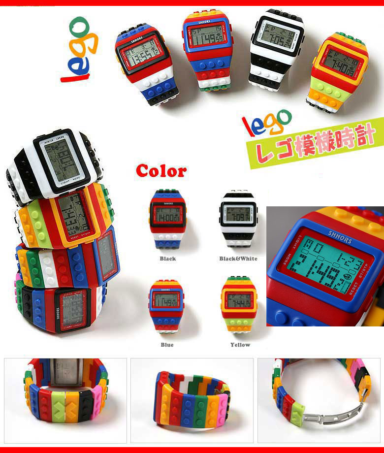 NEW カラー入荷 カラフル ウォッチ 腕時計 LED ユニセックス メンズ