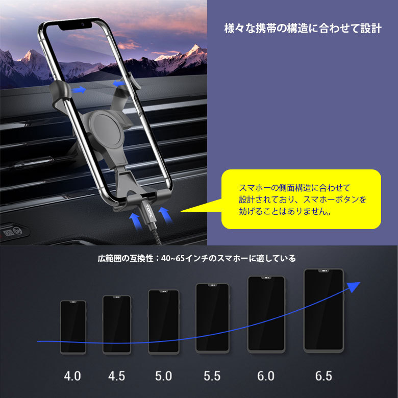 Topk エアコン吹出口 ホルダー スマホ 車載 ホルダー スマホホルダー スマートフォン 携帯 アイホン 車載ホルダー カーホルダー Iphone エアコン吹き出し口 Phone5429 ユニコ 通販 Yahoo ショッピング