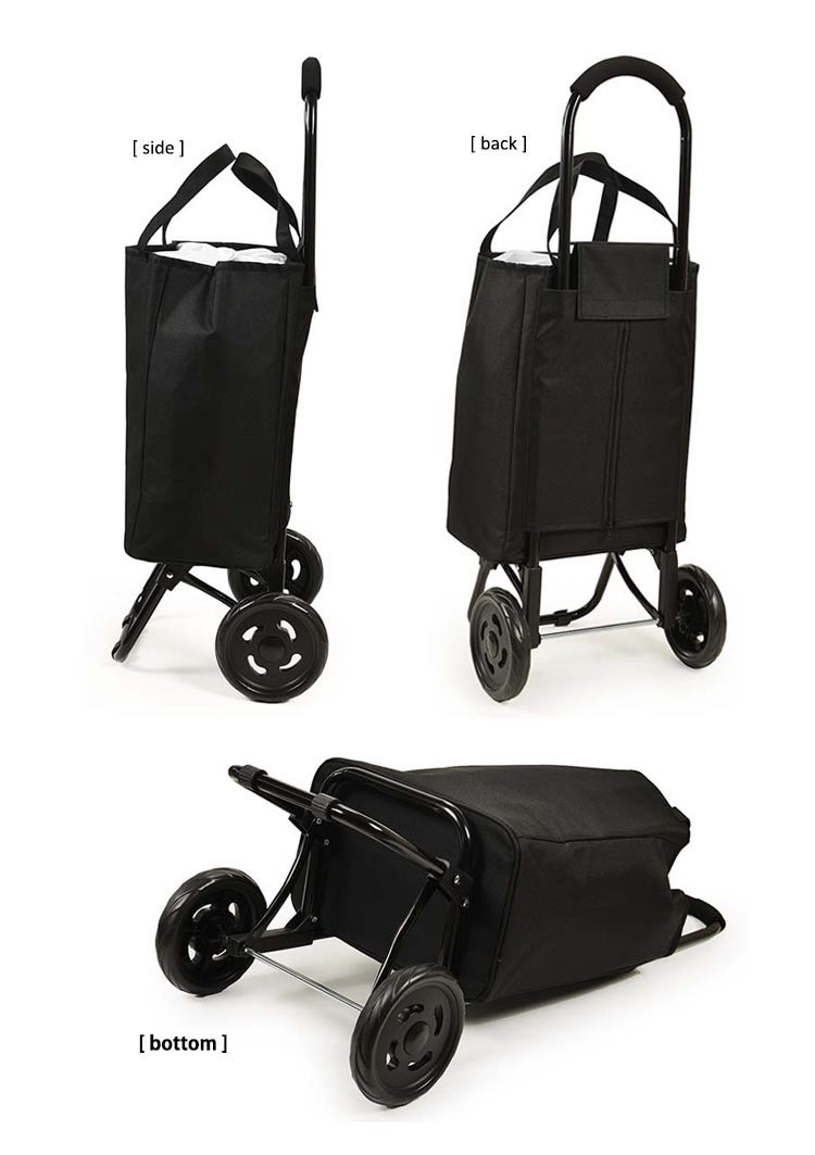 ショッピングキャリーカート 折りたたみ 保冷機能有り お買い物に便利