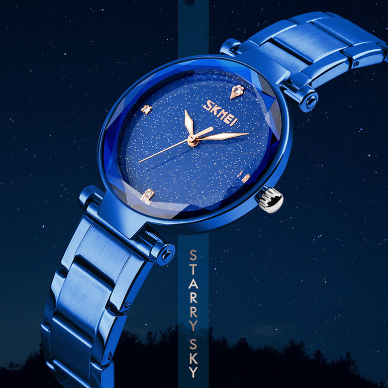 SKMEI レディースウォッチ 腕時計 時計 メタルウォッチ 日本製ムーブメント