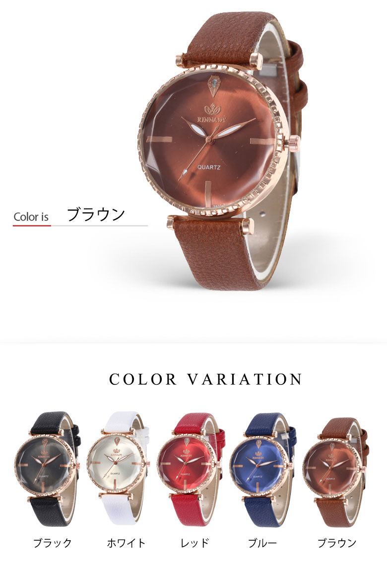 レディースウォッチ 腕時計 時計 メタルウォッチ 日本製ムーブメント