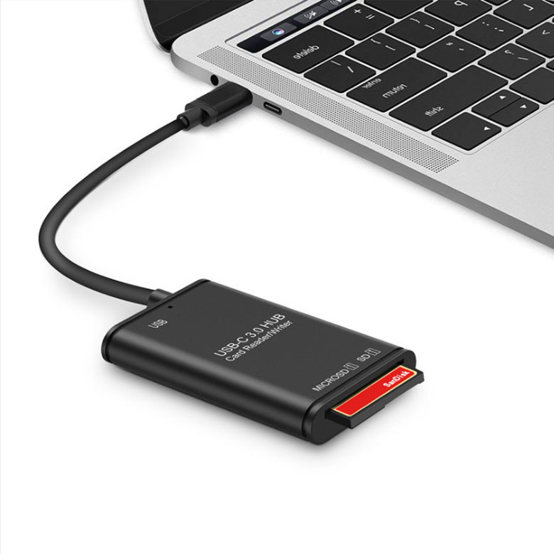 3in1 USB 3.0 タイプ C アダプタ ハブ Type C HUB