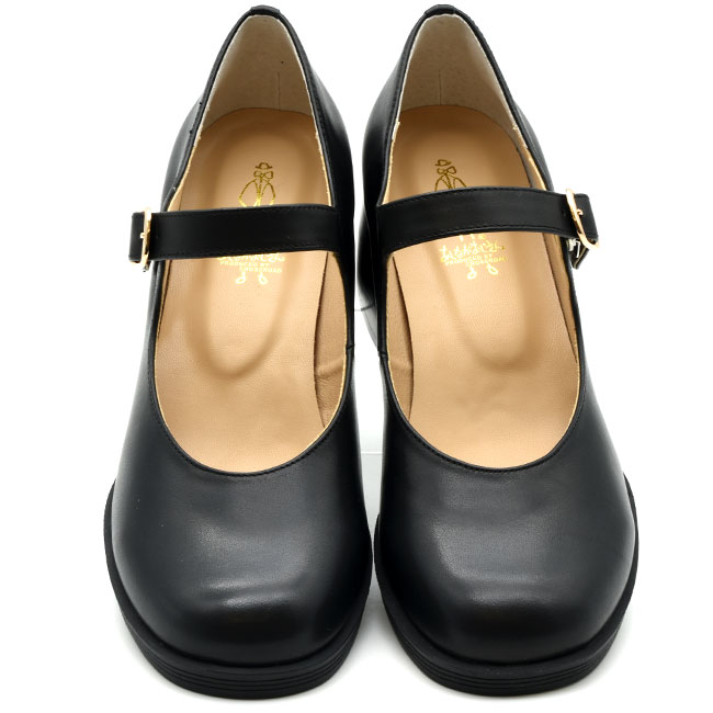 あしながおじさん 厚底パンプス ストラップパンプス メリージェーン 本